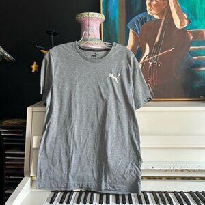 Puma Men's Gray T-Shirt